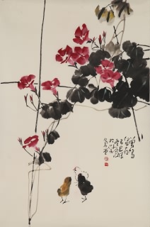 王美芳,王美芳、赵国经-仕女,王美芳作品拍卖预展,王美芳作品拍卖价格