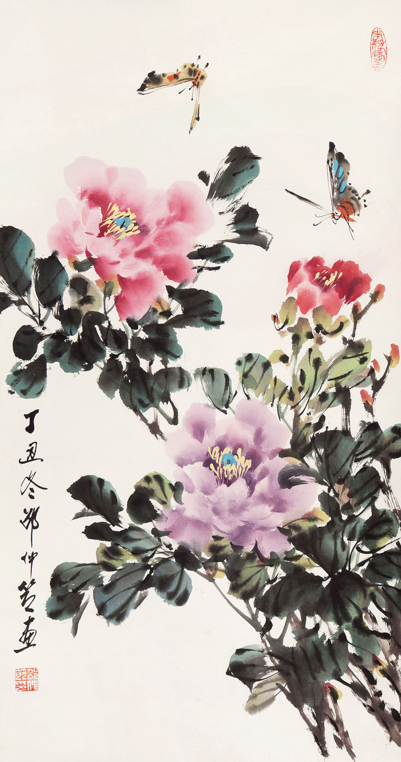 邵仲节-蝶舞拍卖预展,邵仲节作品拍卖估价, 成都金沙.