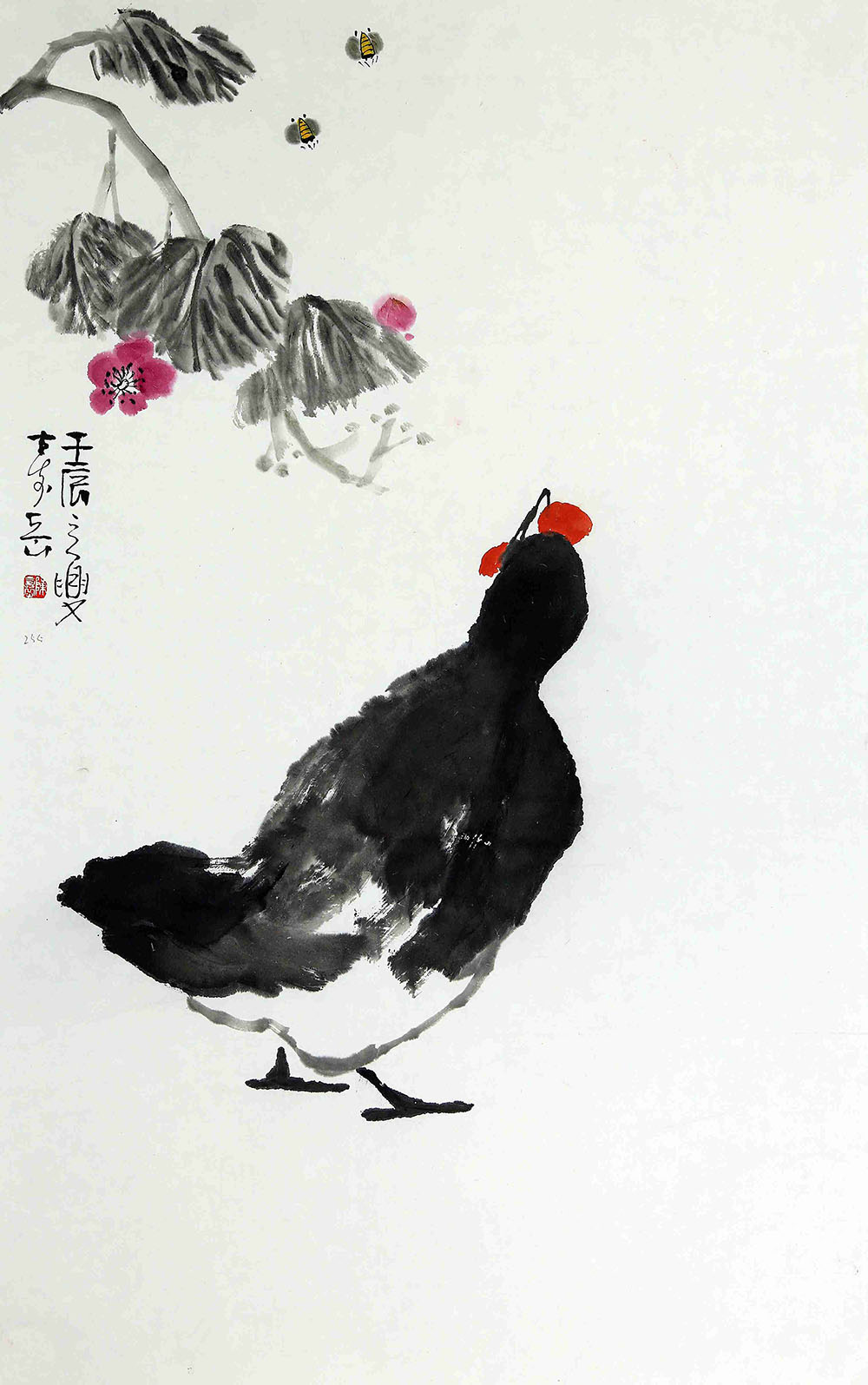 陈寿岳花鸟画图片